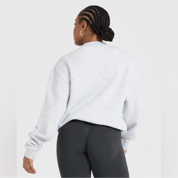 All Day Varsity Oversized Sweatshirt - Picture 2 of 4